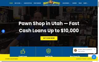 Big Dog Pawn & Jewelry website