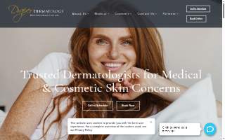 Draper Dermatology website
