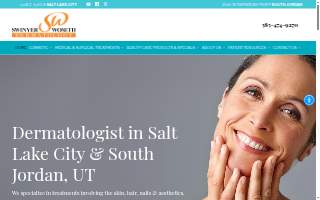 Swinyer Woseth Dermatology website