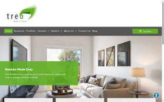 Treo Rentals & Sales website