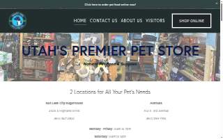 Healthy Pets Salt Lake City website