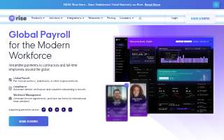 Rise Hiring website