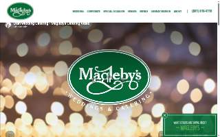 Utah Catering by Magleby's of Highland website