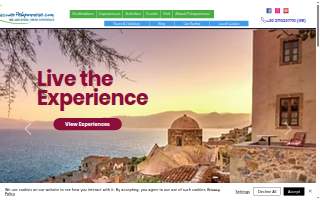 All Out Event Rental website