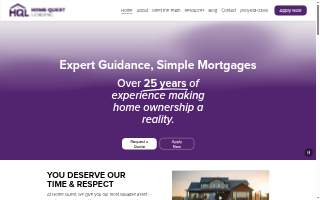 Home Quest Lending website