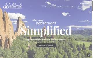 Solitude Wealth Management website