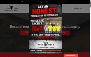 Bullhead Foundation Repair website