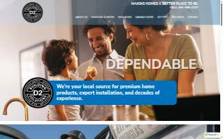 D2 Building Solutions website