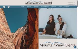 MountainView Dental website