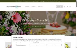 Southern Utah Floral website