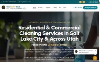 Rose Sparkly Clean LLC website