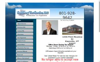 Sandberg Tax Services LLC website