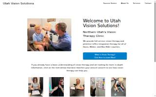 Utah Vision Solutions website