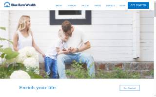 Blue Barn Wealth website