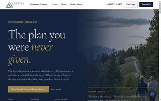 Capital Wealth website