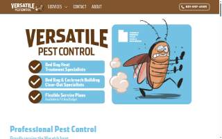 Versatile Pest Control of Kearns website
