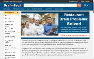 Drain Tech Plumbing website