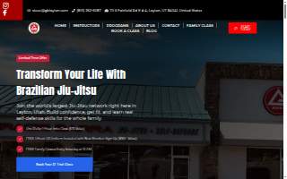 Gracie Barra Layton website