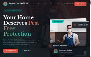 Layton Pest Shield UT website