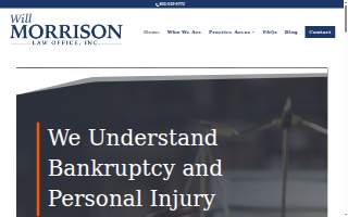 Morrison Law Office website