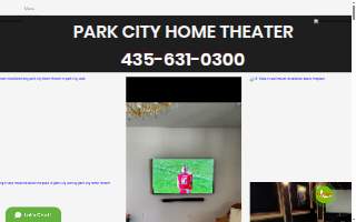 Park City Home Theater of Layton website