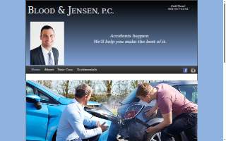 Blood & Jensen PC website