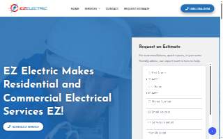 EZ Electric website