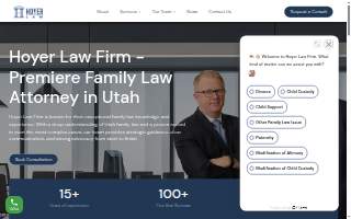 Hoyer Law Firm website