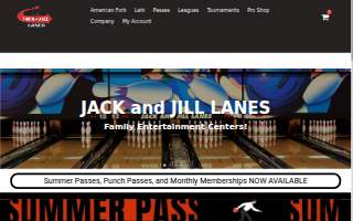 Jack and Jill Lanes Lehi website