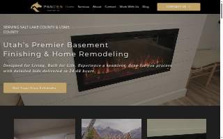 PANDEN Construction and Basement Finishing website