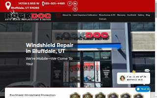 Rock Doc Auto Glass of Lehi website