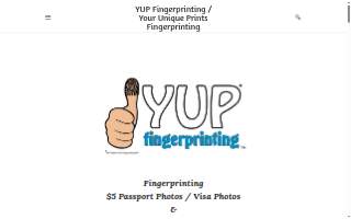 YUP Fingerprinting Lehi website