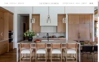 Liz Powell Design - Interior and Exterior Design Firm website