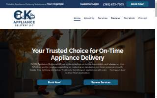 CK Appliance Delivery LLC website