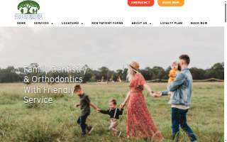 Genesis Dental of Magna website
