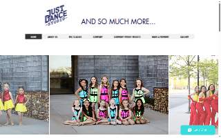 Just Dance Studio website