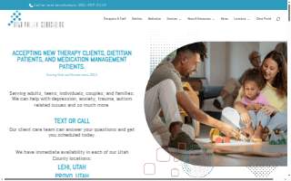 Utah Valley Counseling of Mapleton website