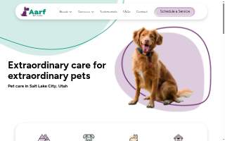 Aarf Pet Care of Midvale website