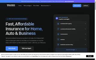 Alcreo Insurance website