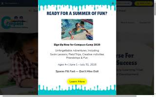 Compass Preschool & Child Care website