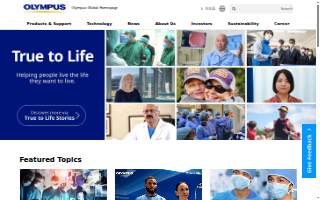 Olympus Tents and Events website
