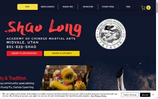 Shao Long Academy of Chinese Martial Arts website