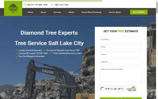 Diamond Tree Experts website