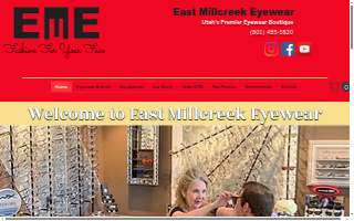 East Millcreek Eyewear website