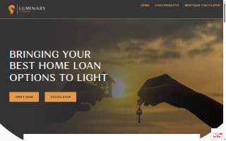 Luminary Lending website