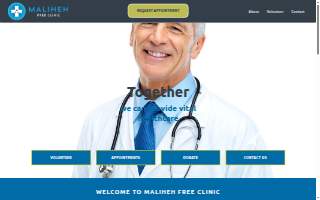 Maliheh Free Clinic website