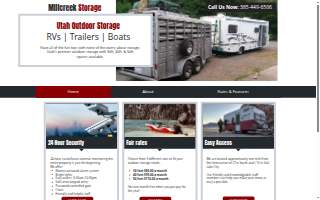 Millcreek Storage website