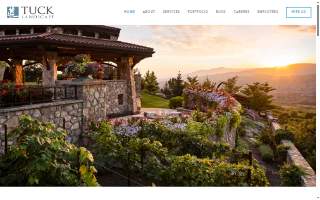 Tuck Landscape website