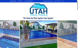 Utah Vinyl Pools and Spas website