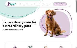Aarf Pet Care of Murray website